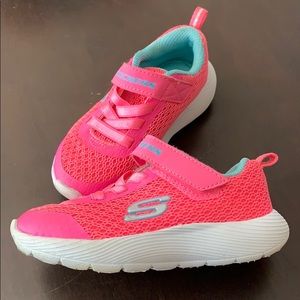 Girls Skechers Sneakers Toddler size 8